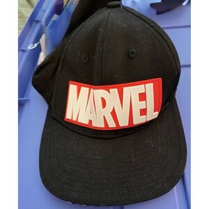 Marvel Comics Black Hat Cap Comic Book Print‎ Under Brim Adult